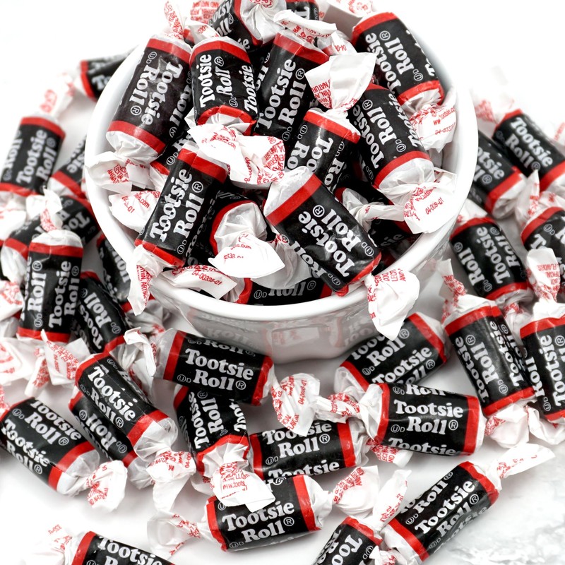 Tootsie Roll Midgees, 1lb Bulk Bag (Approx. 70 Pieces), Mini
