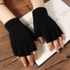 Leadigol Half Finger Gloves Outdoor Soft Knitted Gloves Sports Cycling