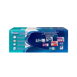 Pétalo Colores Servilletas, Paquete con 350 Piezas de Hojas Sencillas, Gran Tamaño, Resistencia y Absorción