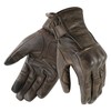Leather Motorcycle Gloves with Protectors Cafe Racer Chopper Custom Brown