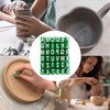 Alphabet Pottery Stamps Stamps Set for Clay Pottery，Polymer Clay Stamps,