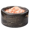 Marble Salt Box Salt Cellar with Lid 4 FL OZ