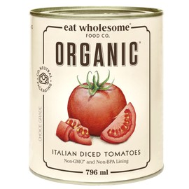 Eat Wholesome Organic Italian Diced Tomatoes, 796 ml