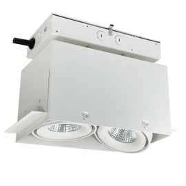 Nora Lighting NMRTLI-12N1075W 2L TRIMLESS INC HSG WHITE 120V