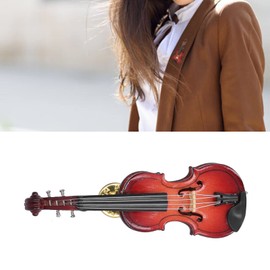 Violin Brooch Musical Instrument Model Pin Violin Lapel Pin Women Brooch Pins Without Barbs Violin and Bow Pin Dress Accessories Violin Brooch Pin for Women