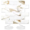 STICKGOO 10-Sheet Peel and Stick Backsplash for Kitchen, Stick on