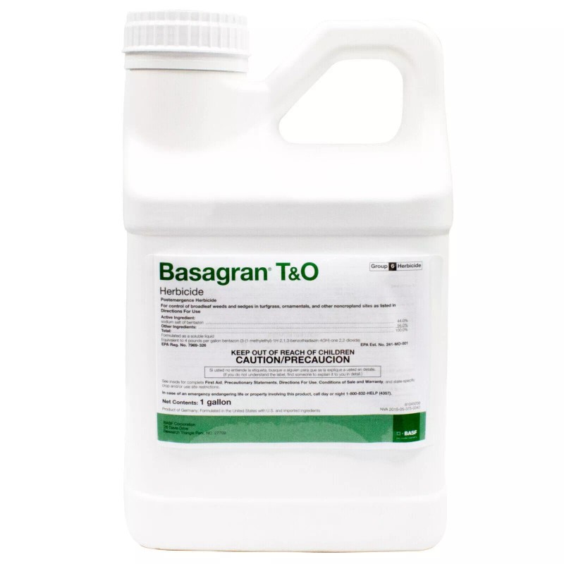 BASF Basagran T&O Herbicide For Broadleaf Weeds & Sedge Control