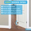 Jasluna One Touch Kickdown Door Stopper, Heavy Duty Door Holder,