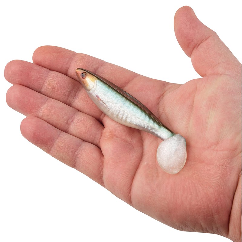 PowerBait The Champ Swimmer HD Stealth Minnow 4.6in