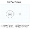 (5-Pack) Engineering Graph Paper Pad - 17" x 11" Grid