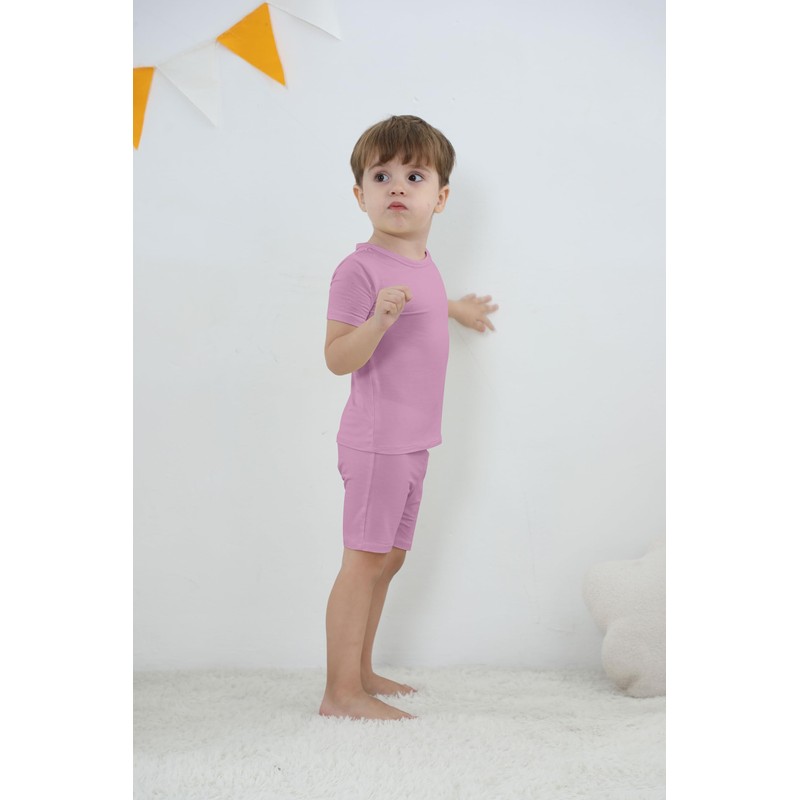 GUISBY Baby Boys Girls Pajamas, Soft Rayon Made from Bamboo
