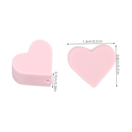 Operitacx 20St Pullover Nadelhut entfernbares doppelseitiges Klebeband Gesichtsband Haken hängend Aufhänger strickzubehör nadelstopper rutschfeste Nadelkappen Nadelspitzenabdeckungen Gummi