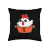 Chicken Pot Pie Funny Sarcastic Tee Throw Pillow