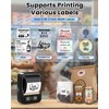 NDYIN Label Makers, Label Maker Machine with Tape, Bluetooth Label
