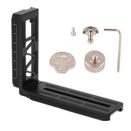 L Bracket Vertical Plate Quick Release Vertical Video Shooting Bracket with 1/4 Inch Screw Hole for DJI RSC2 RS2 RS3 Stabilizer