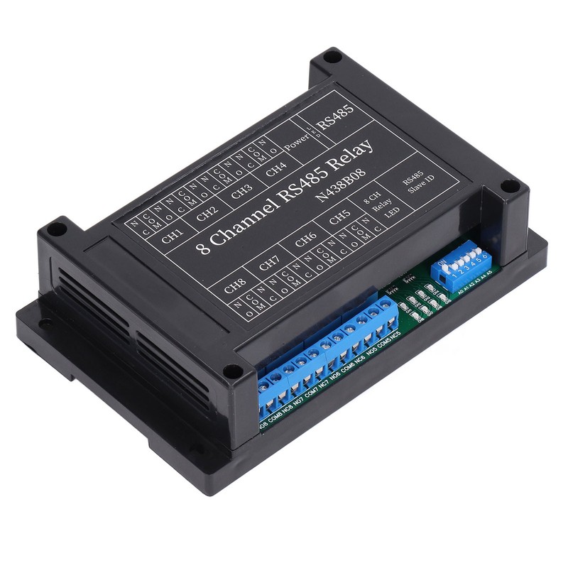 Relay Module 8 Channel RS485 RTU Remote Control Switch DC