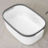 Needco basket storage basket handle organizing basket stand Large