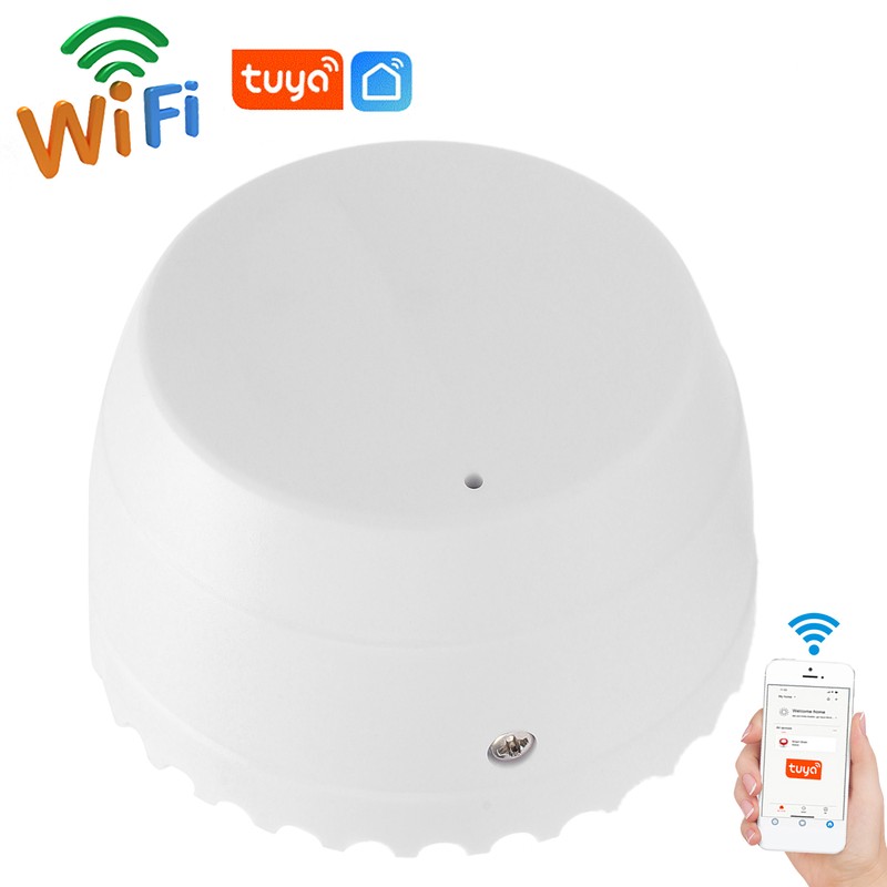 Water Leak Sensor Wifi Intelligent Overflow Warning Buzz 3V for