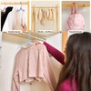 15PCS Travel Hangers Portable Folding Hangers Multifunctional Hanger Suitable for