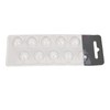 10pcs Sound Amplifier Open Domes Round Shaped Soft Silicone Universal