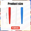9pcs Cribbage Board Pegs, Plastic Cribbage Pegs Fit 1/8 Holes