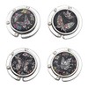 FOME Foldable Purse Hanger - Set of 4 Mixed Color