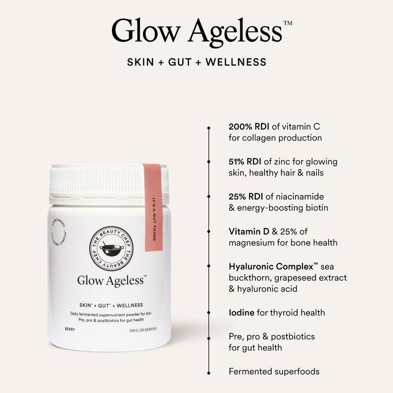 The Beauty Chef Glow Ageless 150g - Skin + Gut