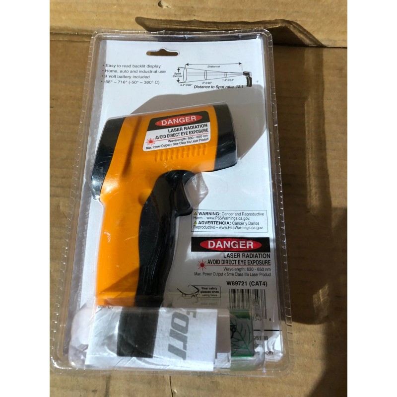 Performance Tool® - Non-Contact Laser Infrared Thermometer (-58°F to 716°F)