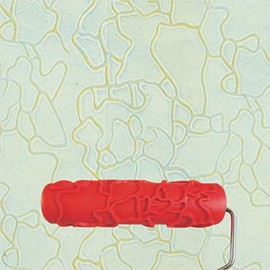 7'' Patterned Paint Roller for Wall Decoration Classic Brick Embossing Texture Rubber Roller (EG123T)