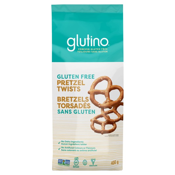 Glutino Gluten Free Pretzel Twists, 400 g