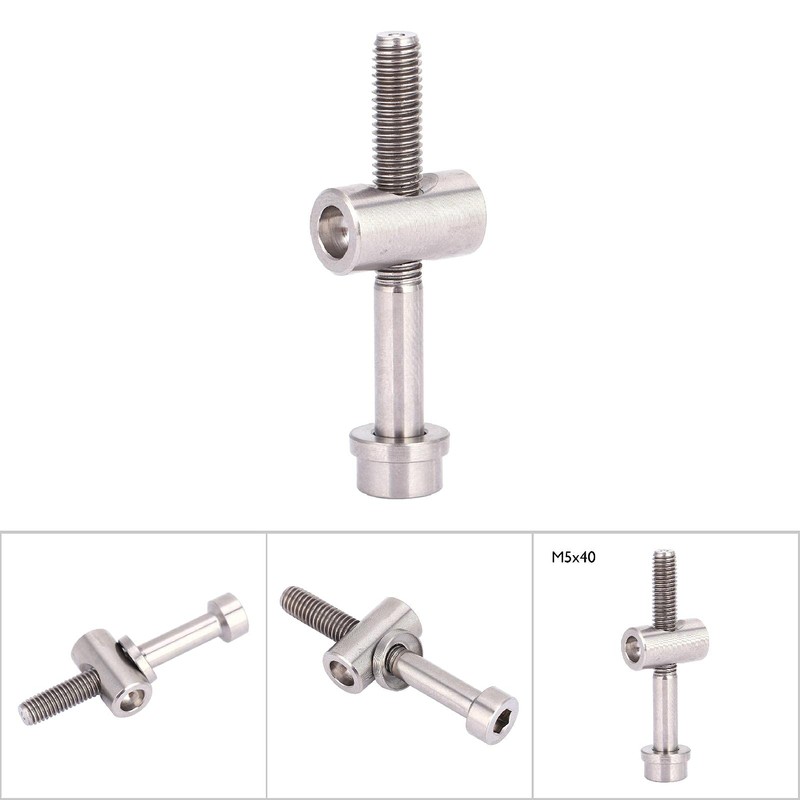 VGEBY Bicycle Seat Bolt, M5 x 30 mm, 35 mm,