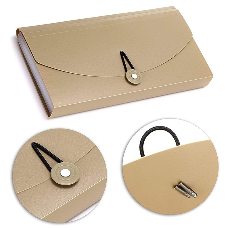 A5 A6 Expanding File Folder 13 Pockets Wallet Folder Receipts