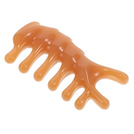 Vaguelly Small Resin Nose Massager Tool Ergonomic Facial Acupoint Massage Comb for Home Travel Hotel Use Lightweight Safe Gua Facial Tool for Delicate Skin Care