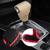 FSTURIOS Car Gear Shift Knob Cover, Anti-Slip Manual Automatic Shifting