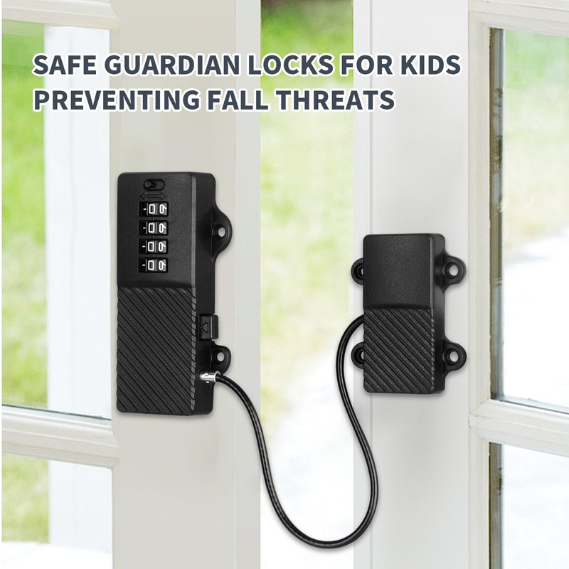 Culinavog Fridge Lock with Code, No Drilling, Fridge Lock with