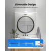 Combuh LED Bathroom Vanity Light Bar Dimmable IP44 Over Mirror