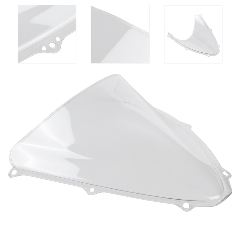 Motorcycle Windscreen PC Wind Deflector Fit for Suzuki GSXR 600/750