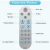 FOXRMT Learning Universal TV Remote Control, Big Button Universal TV
