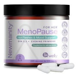 Newmanity Menopausia Hormonal Relieff Dim Y Cohosh 200 Caps Sin Sabor