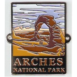 Arches National Park - Hiking Stick Medallion