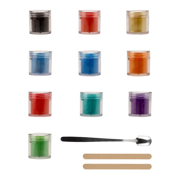 Nurila Farbe für Gießpulver 5g, Farbpigmente für Gießpulver, Mica pulver