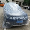 Moyishi 4pcs Disposable Clear Car Cover Rain Dust Garage Cover