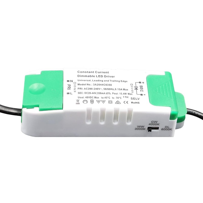 15W Tri Color Dimmable Gimble SMD LED Aluminum Downlight with