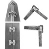 LIKERAINY 90Deg Short-arm Inset Blind Corner Hinge Ø 26mm H0