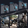 Awang Torque Wrench Bicycle 5-25 Nm,Bicycle Torque Wrench 1/4,±3% Error