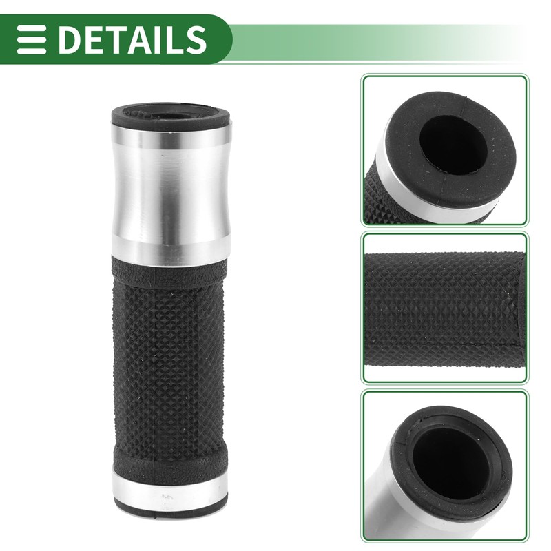 X AUTOHAUX 7/8" 22mm 15/16" 24mm Motorcycle Hand Grips Cover