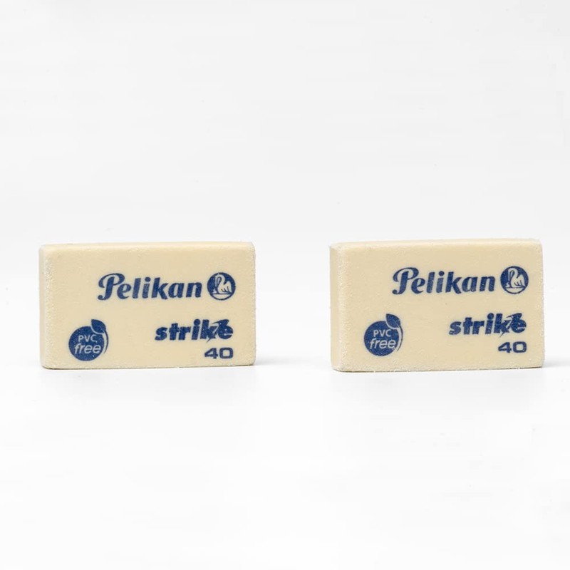 Pelikan Goma De Borrar Strike con 40 Piezas