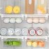 katmerio Fridge Organiser, Extendable Fridge Drawer Organiser, Fridge Storage Box,