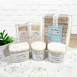 Cotton Swabs: 10 Types of Good, Sterilized, Pure Cotton, Wooden, Spiral, and Baby Swabs A208 One-Touch Square Cotton Swab (350P) Spiral Type 9ea