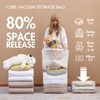 Large Vacuum Storage Bag, Save Space for Clothes, Duvets &